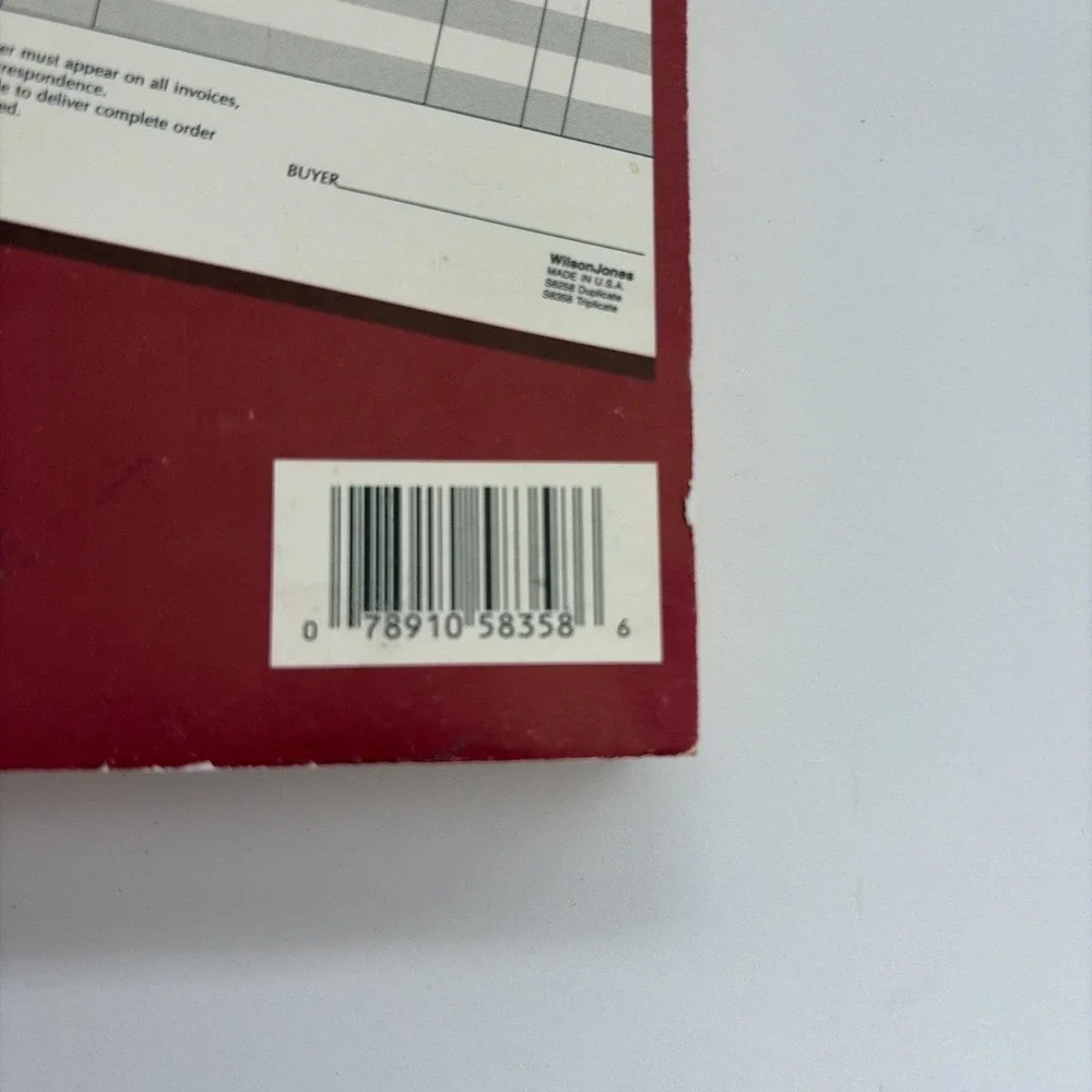 Wilson Jones Purchase Orders S8358 With Carbon, 53 Parts Sets 5 1/8 X 8